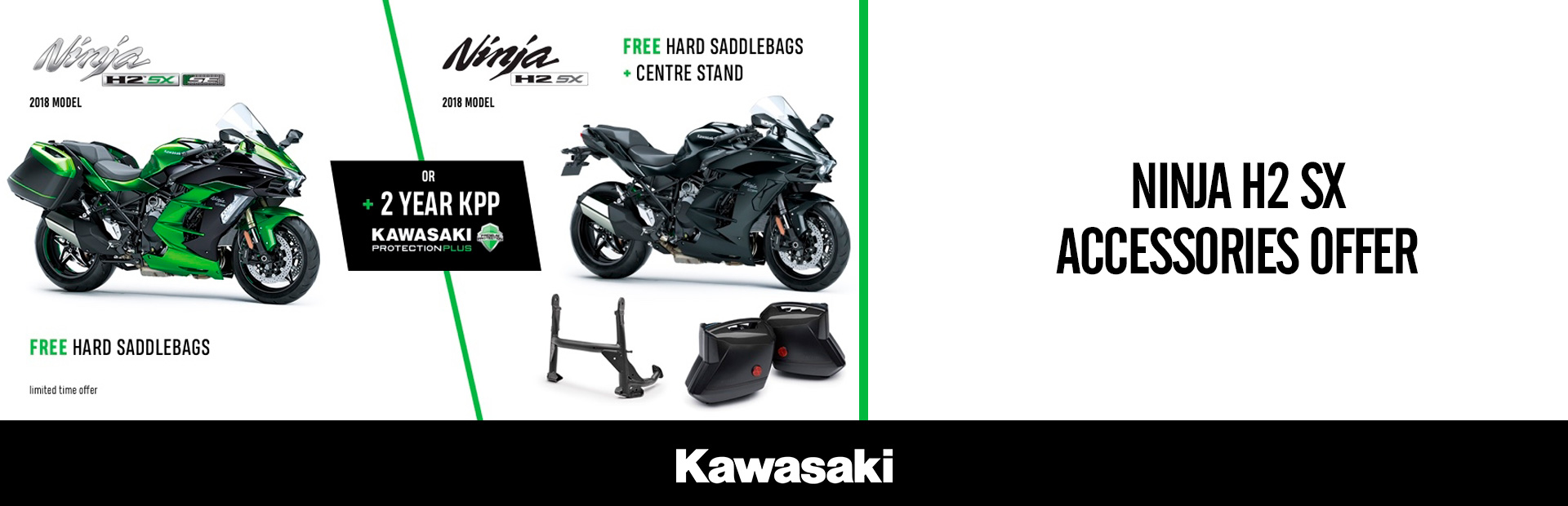 Kawasaki: NINJA H2 SX ACCESSORIES OFFER